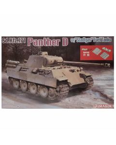 Dragon 1/35 Panther D with "Stadtgas" Fuel Tanks # 6881
