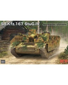 Rye Field 1/35 Sd.Kfz.167 StuG.IV Early Production with interior# 5061