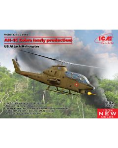 ICM 1/32 Bell AH-1G Cobra (Early Production) US Attack Helicopter # 32060