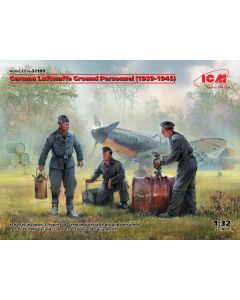 ICM 1/32 German Luftwaffe Ground Personnel (1939-1945) # 32109