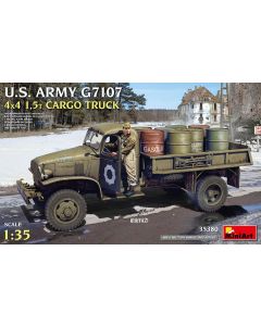Miniart 1/35 U.S. Army G7107 4x4 1,5t Cargo Truck # 35380