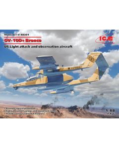 ICM 1/48 North-American/Rockwell OV-10D+ Bronco, US Attack Aircraft # 48301