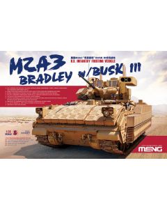 Meng Model 1/35 US M2a3 Bradley w/ Busk III IFV Full Interior # 004 - Plastic Model Kit