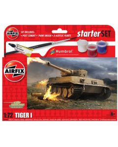 Airfix A55004 Small Beginners Set Tiger 1 1:72 Plastic Model Kit