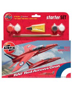 Airfix A55105 Red Arrow Gnat Starter Set 1:72 Aircraft Model Kit