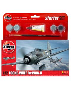 AIRFIX A55110 Focke Wulf 190A-A Starter Set 1:72 Aircraft Model Kit