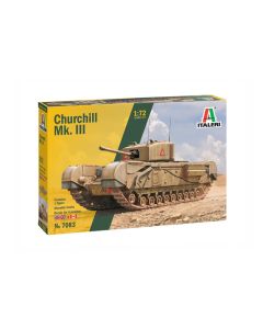 Italeri 7083 Churchill MK.III 1:72 Plastic Model Tank Kit