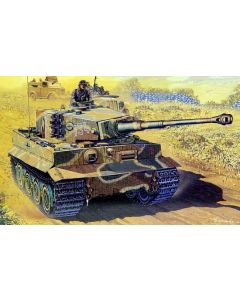 Dragon 1/72 Pz.Kpfw.VI Tiger I late version Sd.Kfz.181 with Zimmerit # 7203