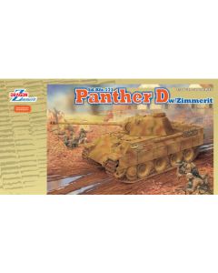 Dragon 1/35 Sd.Kfz.171 Panther D w/Zimmerit # 6428 LIMITED EDITION - Plastic Model Kit