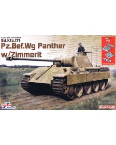 Dragon 1/35 Pz.Bef.Wg Panther With Zimmerit # 6965