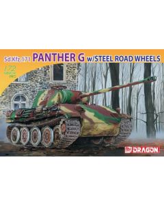 Dragon 1/72 Pz.Kpfw.V Ausf.G Panther With Steel Road Wheels # 7339