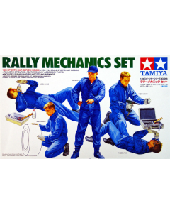 Tamiya Rally Mechanics Set 1/24 Model Figure Kit - 24266