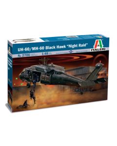 Italeri Uh-60A Black Hawk 'Night Raid' 1/48 Aircraft Kit - 2706