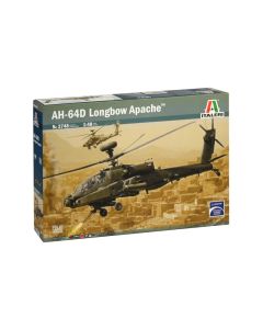 Italeri British Army Aircorps Ad-64D Apache 1/48 Aircraft Kit - 2748