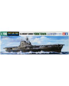 Tamiya 1/700 USS Yorktown CV-5 Aircraft Carrier Kit - 31712