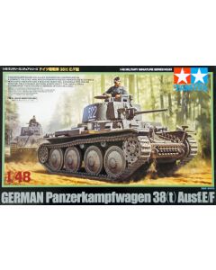 Tamiya 32583 1/48 Panzer 38(t) Ausf E/F - Military Model Kit