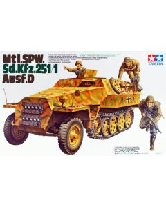 Tamiya 35195 1/35 Mtl.SPW Sd.Kfz. 251/1 Ausf.D - Military Model Kit
