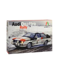 Italeri Audi Quattro Rally 1/24 Car Kit - 3642