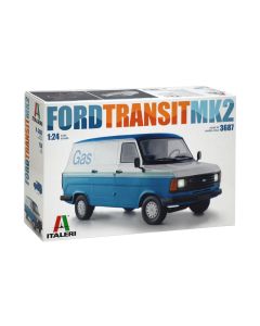 Italeri 1/24 Ford Transit Van MkII Truck Kit - 3687
