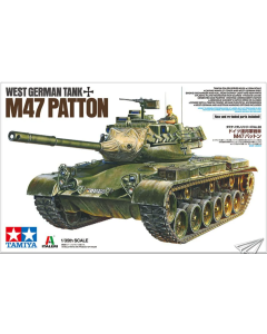 Tamiya 37028 West German Tank M47 Patton 1:35 Plastic Model Kit