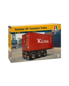 Italeri 20' Container 1/24 Trailer Kit - 3887
