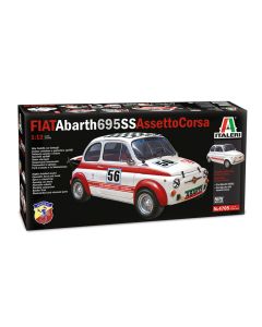 Italeri Fiat Abarth 695 SS 1/24 Car Kit - 4705