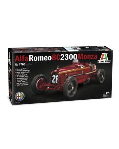Italeri Alfa Romeo 8C 2300 Monza 1/12 Car Kit - 4706
