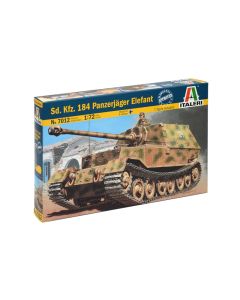 Italeri Panzerjager Elefant 1/72 Figures Kit - 7012