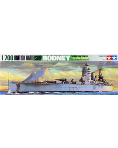 Tamiya 1/700 British BattleShip Rodney - 77502