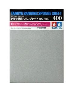 Tamiya Sanding Sponge Sheet 400 - 87147