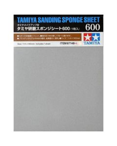 Tamiya Sanding Sponge Sheet 600 - 87148