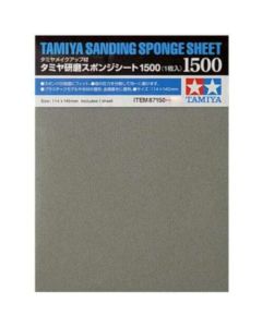 Tamiya Sanding Sponge Sheet 1500 - 87150