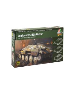 Italeri Jagdpanzer 38 (T) Hetzer 1/56 Military Kit - W15767