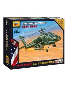 Zvezda 1/144 Apache Helicopter - 7408