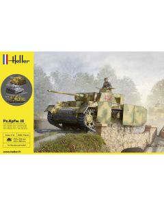 Heller 1/16 Pz.Kpfw.III Tank - 30321