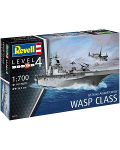 Revell 1/700 USS Wasp Class Assault Carrier Model Kit With Paints