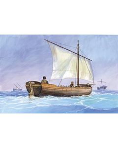 ZVEZDA Medieval Life Boat Scale: 1:72 - 9033  Model Kit